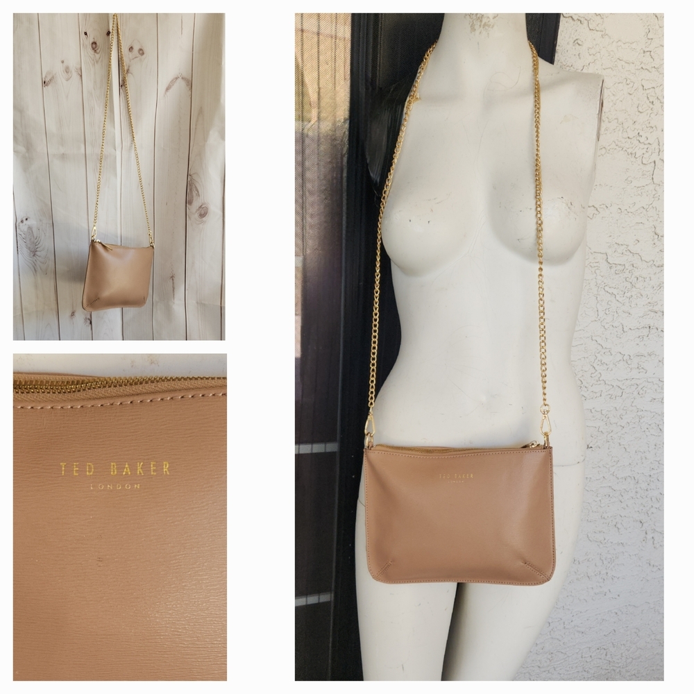 Ted Baker Chain Cross‎ Body Bag - Mink
